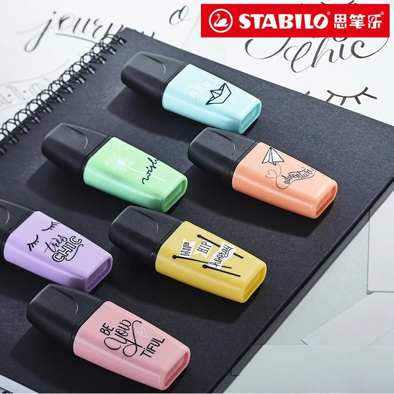 Stabilo Marker Boss - 3/6 Color/Set German STABILO Mini BOSS