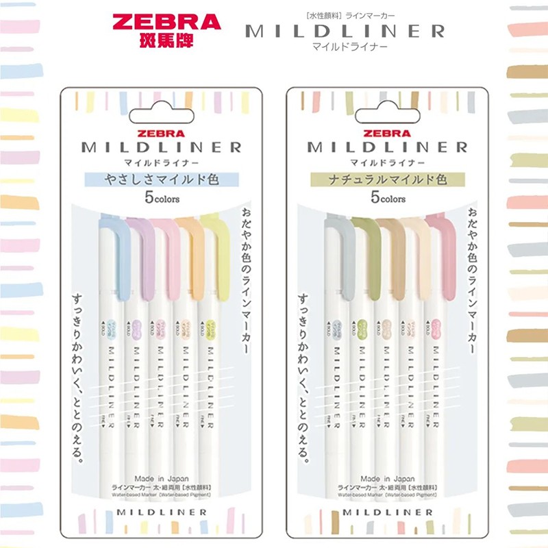 Stabilo Marker Boss - 5/10pcs Zebra Highlighter Pen Markers Double