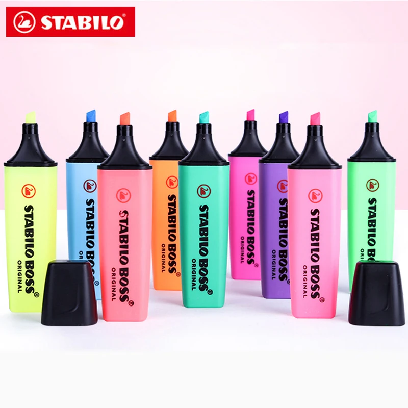 Stabilo Marker Boss - 1 Pcs German STABILO Highlighters Macaron