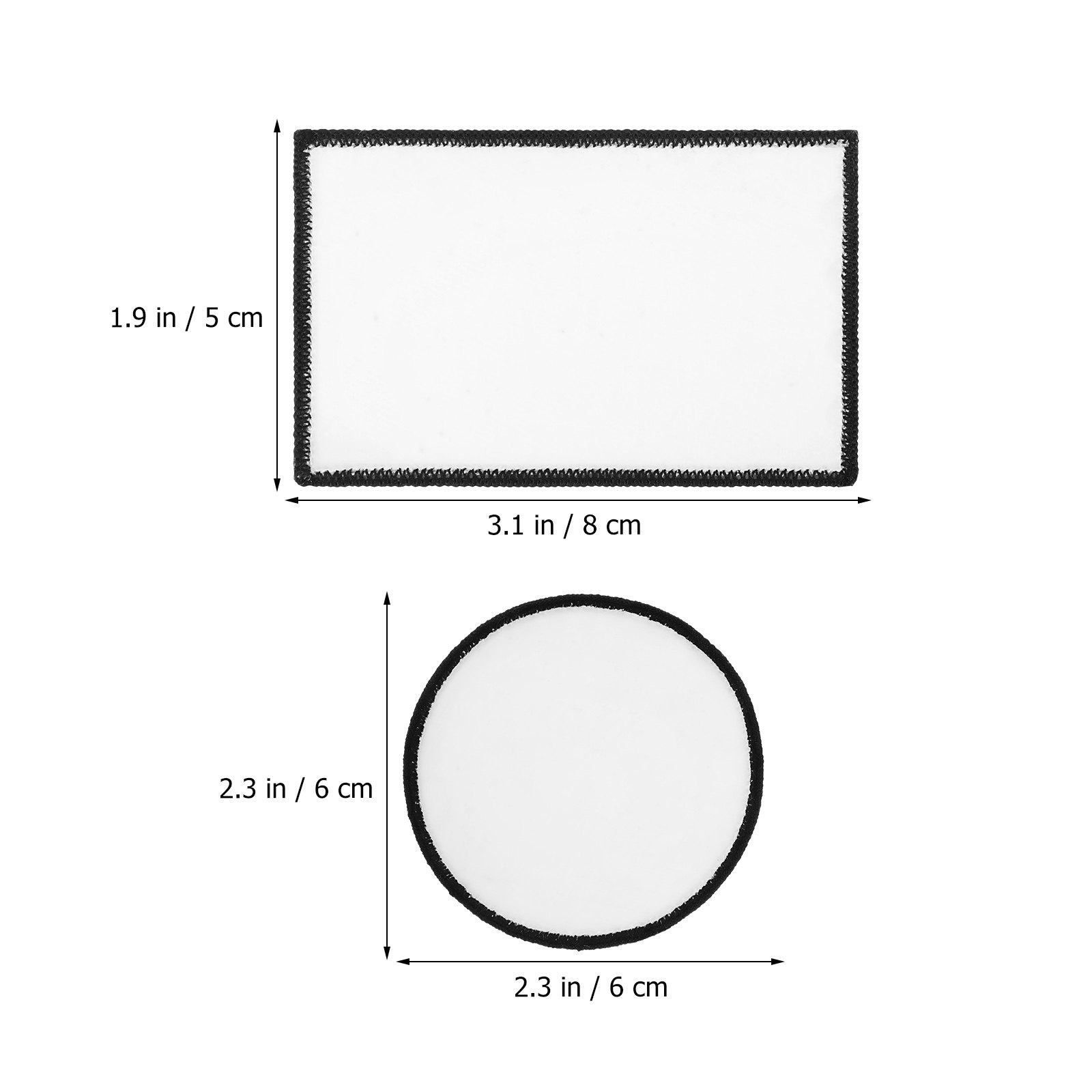 30Pcs Polyester Blank Adhesive - Hat Sublimation Blank review and price