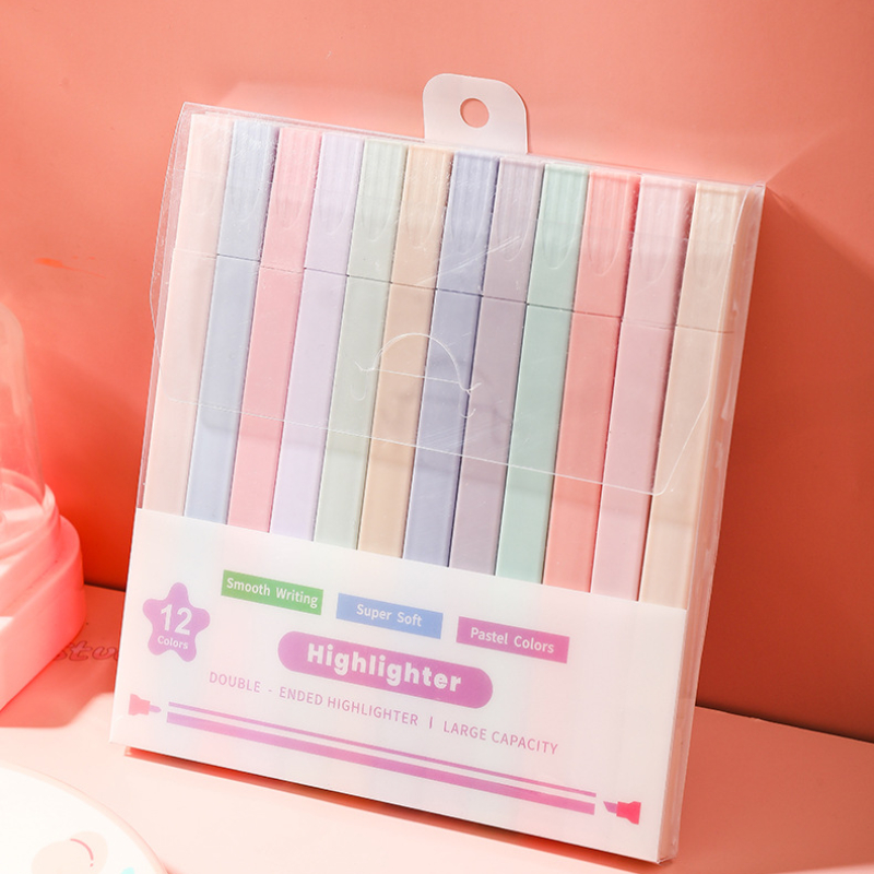 12 Pcs/Set Double Tip Highligh - Stabilo Marker Boss review and price