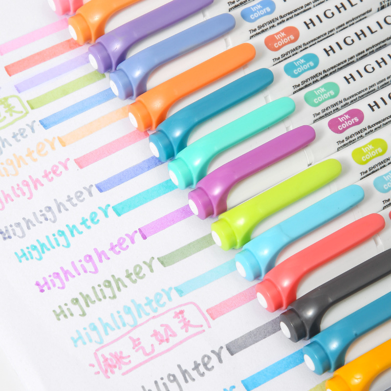 5 Pcs/Set Double Headed Highli - Stabilo Marker Boss review and price