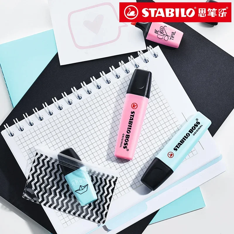 3/6 Color/Set German STABILO M - Stabilo Marker Boss review and price
