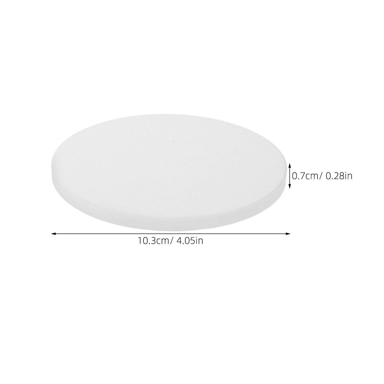 12Pcs Blank White Round Cerami - Ceramic Tile Blank review and price
